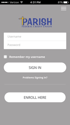 Parish FCU Mobile