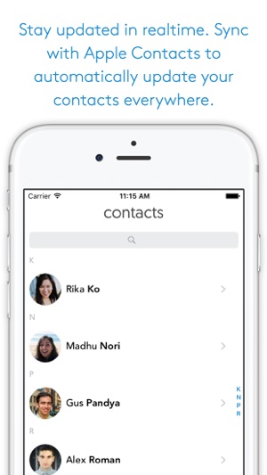 Contact - Exchange contact information with a scan(圖2)-速報App