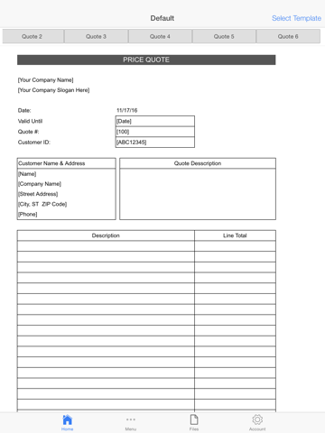 Computer Repair Invoice - náhled