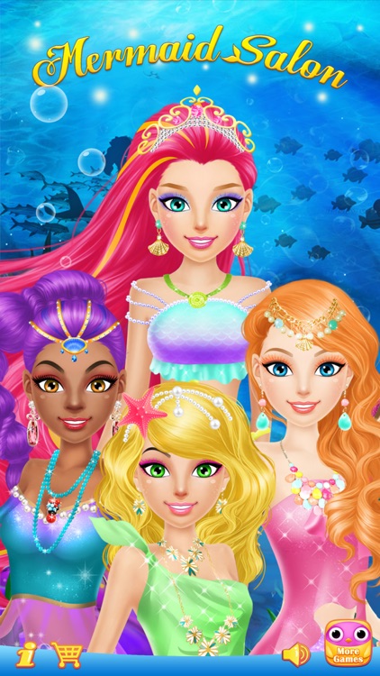 Mermaid Salon™ - Girls Makeup, Dressup and Makeover Games