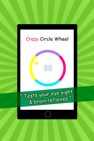 crazy circle wheel - color ball switch free game screenshot 2