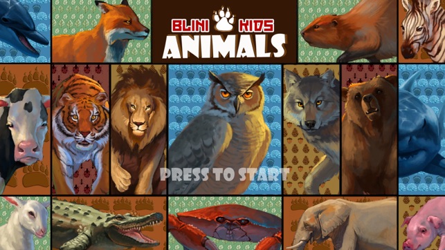 Blini Kids Animals games and puzzles for