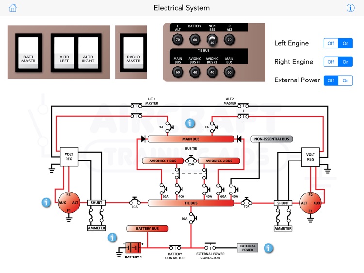 Piper PA-44 Interactive Diagrams