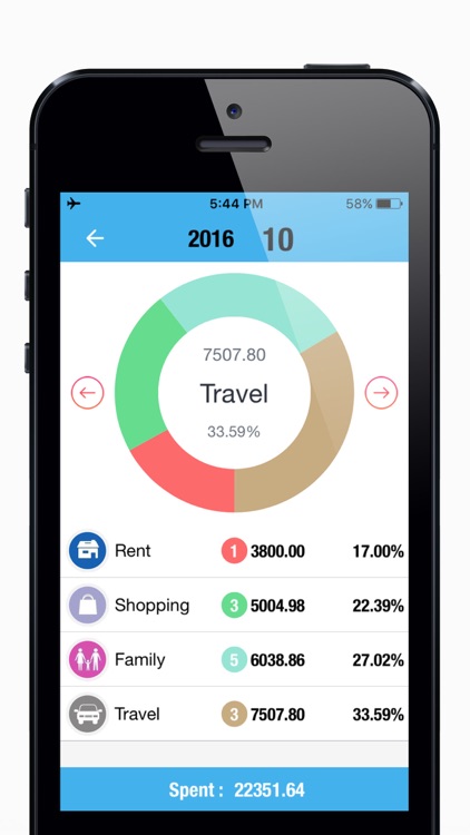 Budget Saved-Budget Planner,Expense Tracker 2 Pro screenshot-4