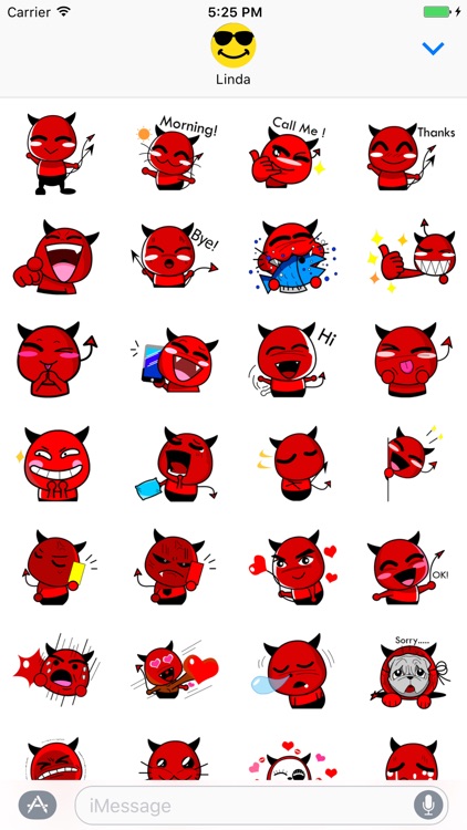 Cute Devil Sticker Pack!