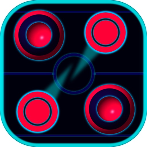 Air Hockey Blue Free icon