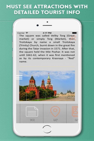 Moscow Travel Guide and Offline Metro Map - náhled