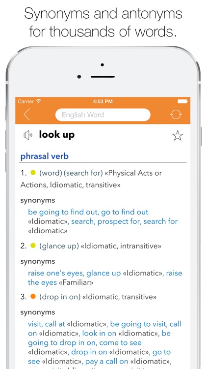 English Thesaurus screenshot-0