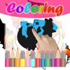 Game Paint Cartoon Coloring Kids for Garfield & Friends