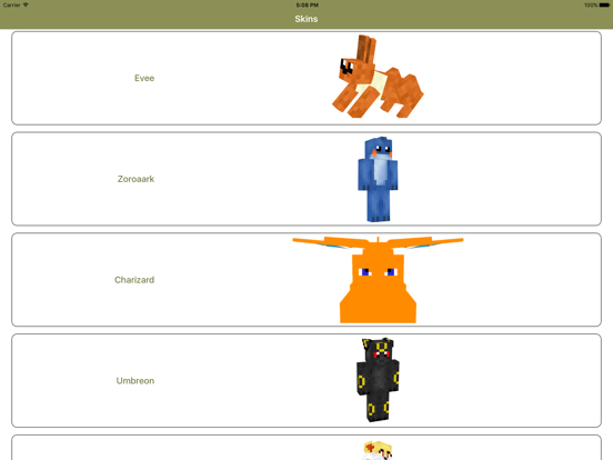 Poke Skins for Minecraft - Pixelmon Edition Skinsのおすすめ画像3