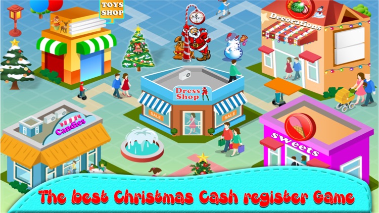 Supermarket Christmas Shopping Cash Register - POS screenshot-3
