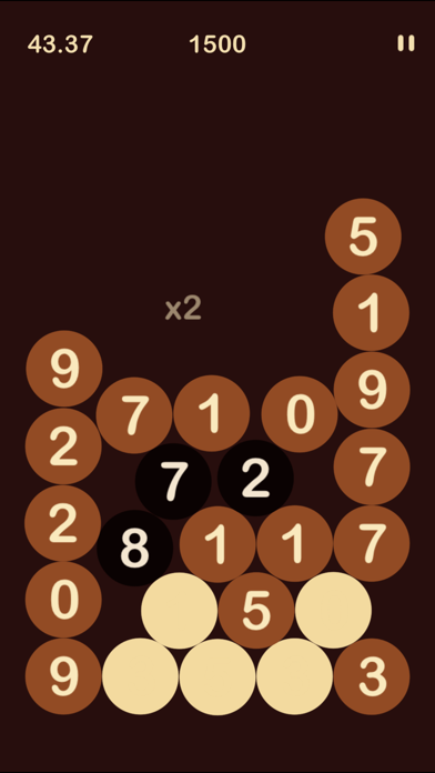 Screenshot #1 pour droppin digits - multiplicative fun