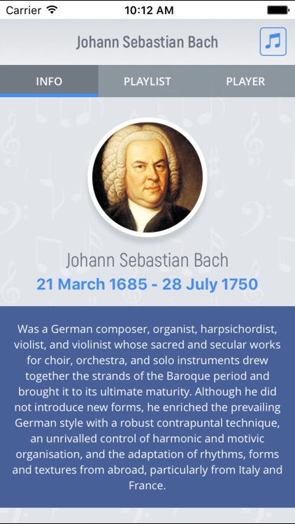 Johann Bach - Classical Music