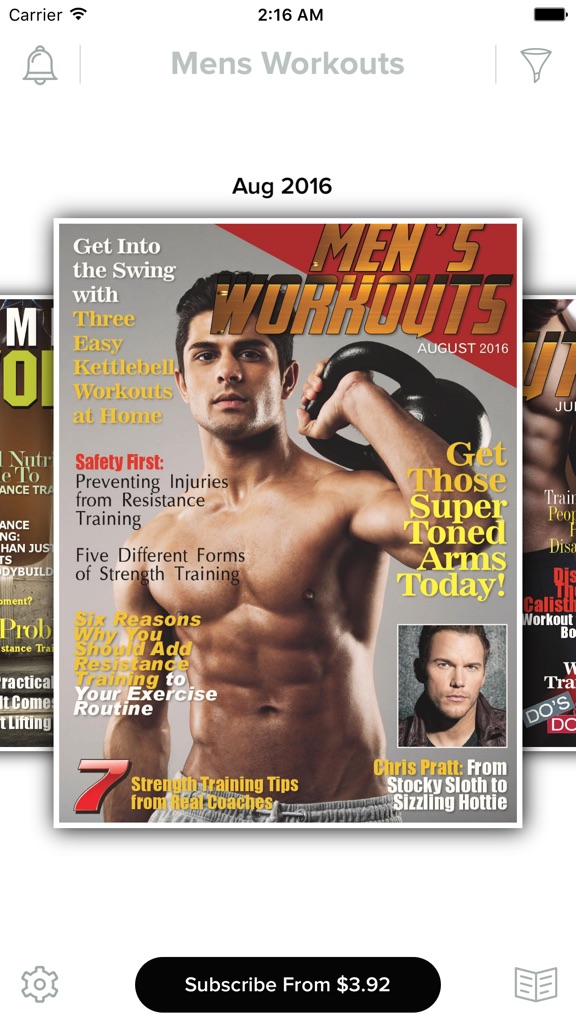 【图】Men’s Workouts Magazine(截图1)
