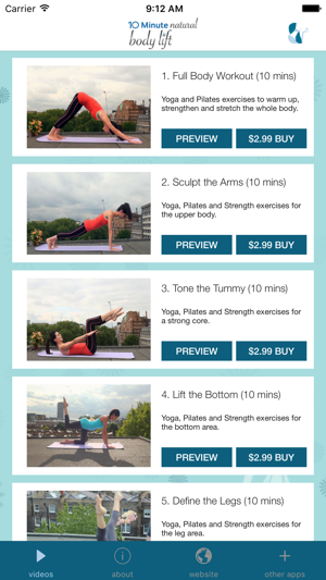 Body Yoga: 10 Minute Natural Body Lift(圖1)-速報App