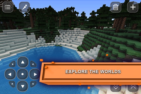Block Craft World: Luna Exploration & Cube Build screenshot 3