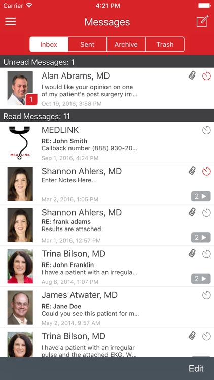 DocbookMD, HIPAA-secure messaging