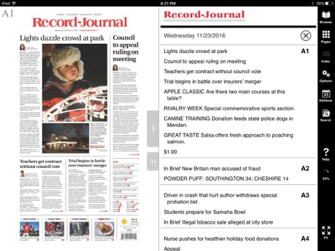 Record-Journal screenshot 2