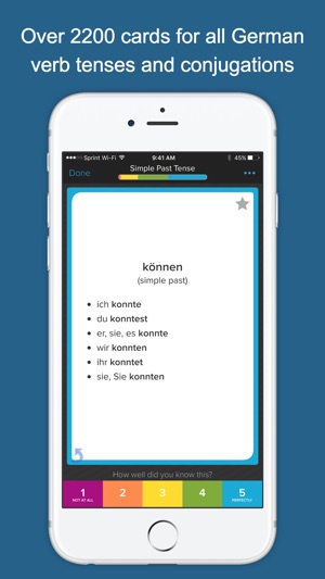 Learn German Verb Conjugations(圖1)-速報App