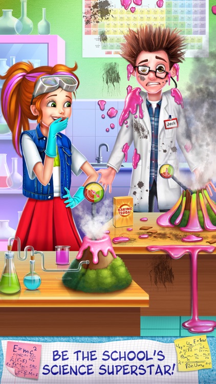 Science Girl - School Lab Super Star