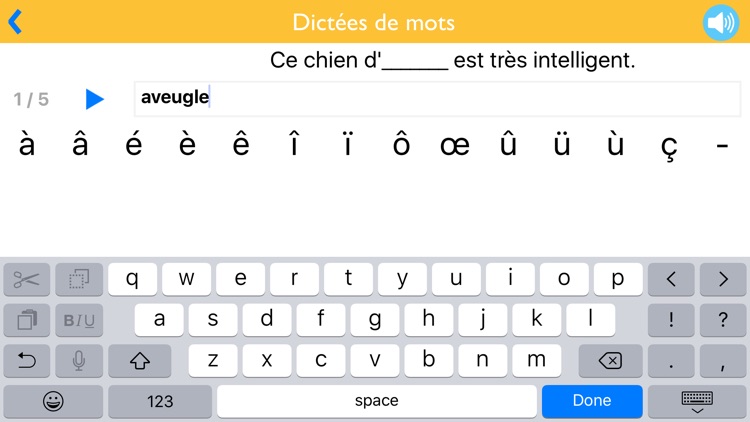 Dictées de mots CM2