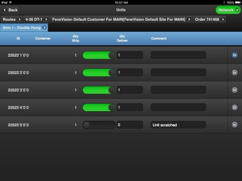 FeneVision Mobile Delivery screenshot 4