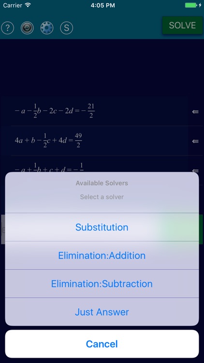 Math Equation Solver - ESolver