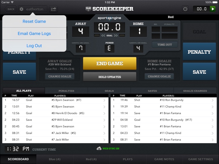 SportsEngine Hockey Scorekeeper screenshot-4