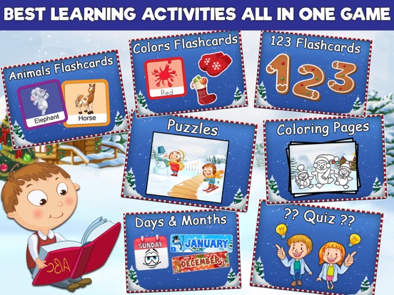 Preschool Learning Games - Christmas Editionのおすすめ画像2
