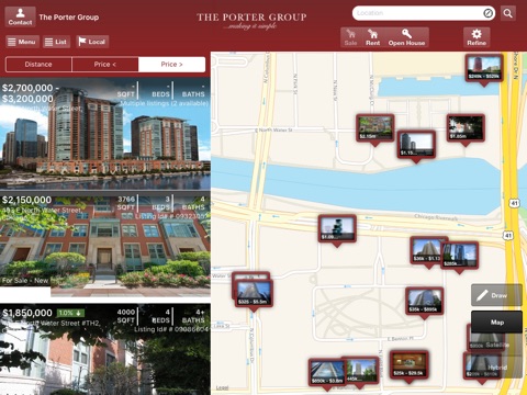 The Porter Group Real Estate for iPad screenshot 2