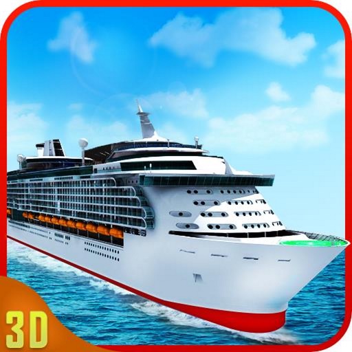 Cruise Ship Simulator 3D Games Icon