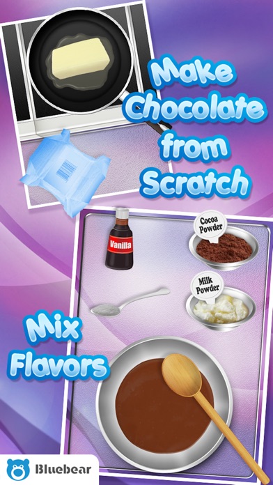 CHOCOLATE BAR MAKER 1.14 IOS GAME GIẢI TRÍ CHOCOLATE BAR MAKER 1.14 IOS