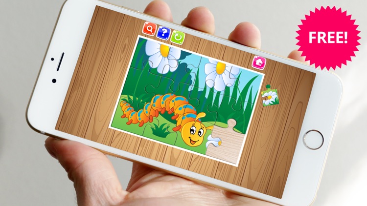 Bug Bird Animal Jigsaw Puzzle Fun For Kid Toddlers screenshot-3