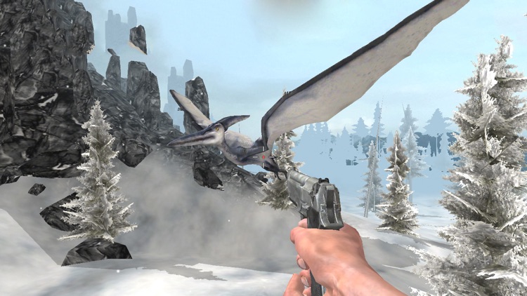 Dinosaur Hunt : Snow World screenshot-0
