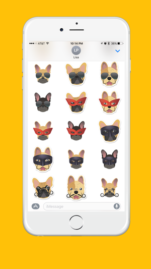 French Bulldog Emoji(圖4)-速報App