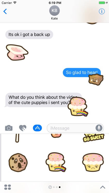Cute Dessert Stickers