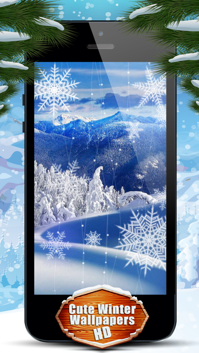 可愛い冬壁紙hd 雪そして氷イメージ Iphoneアプリ Applion