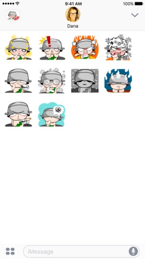 Soy The Grumpy Soldier - 1 stickers for iMessage(圖2)-速報App