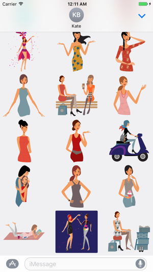 My Girls Stickers(圖5)-速報App