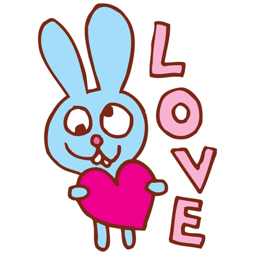 Lovely Rabbit Stickers Vol 01