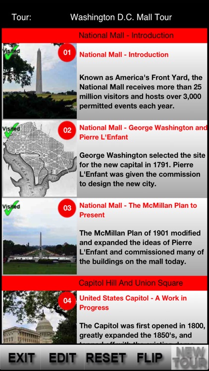 iSmartGuide National Mall in Washington DC Edition