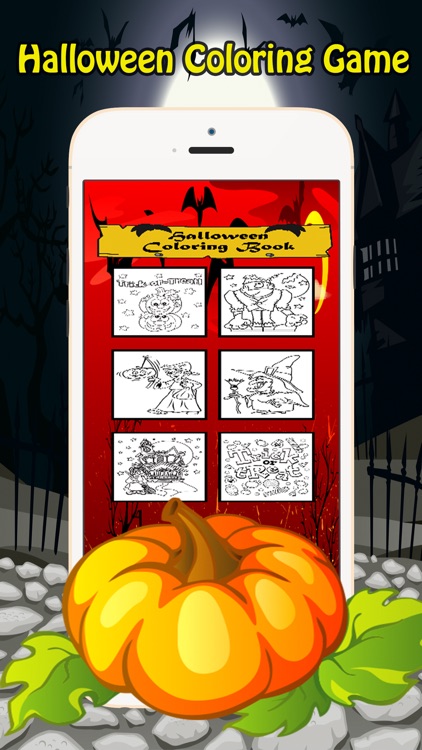 Halloween Coloring Book Pages Kids Trick or Treat