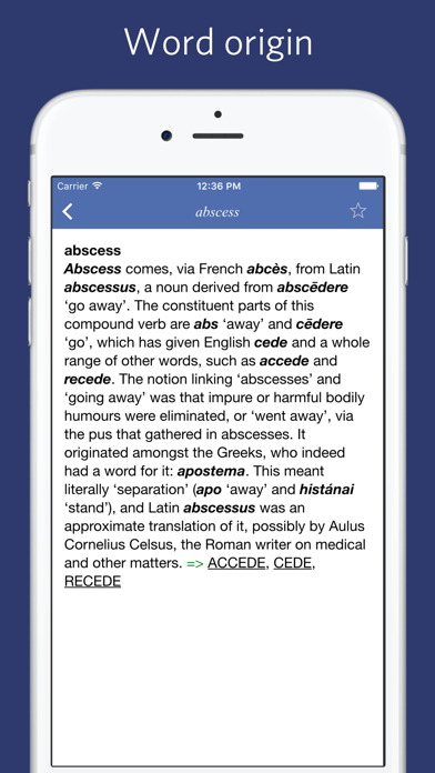 How to cancel & delete Word Origin Dictionary - a dictionary of etymology from iphone & ipad 2