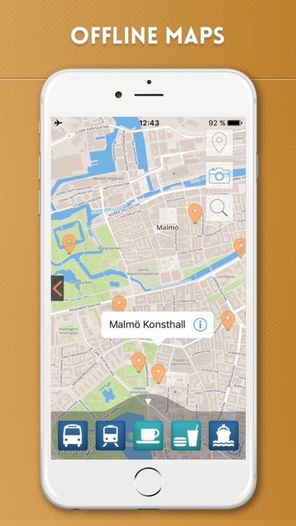 Malmö Travel Guide with Offline City Street Map screenshot-4