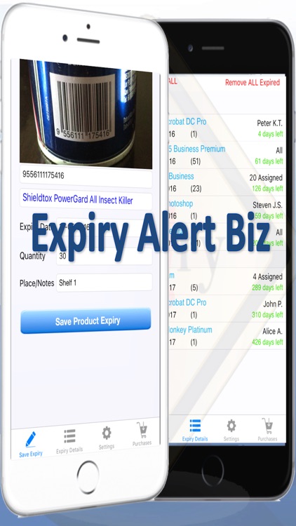 Expiry Alert Biz - Keep track of expiration dates
