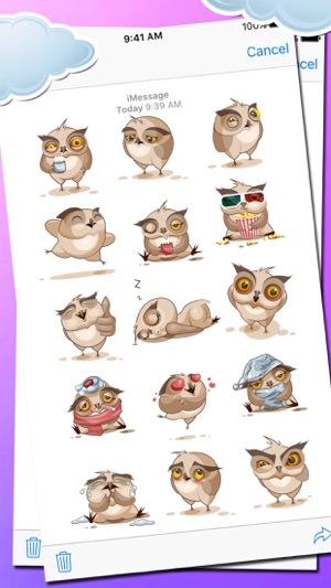 Cute Owl Stickers 2017(圖2)-速報App