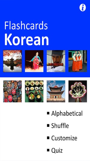 Korean Hangul Flash Cards