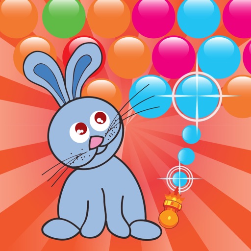 Bunny POP! - Rabbit Max Bubble Shooter for Kids icon