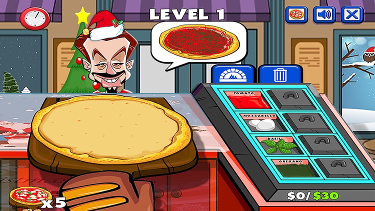 Pizza game kids cooking shop free app