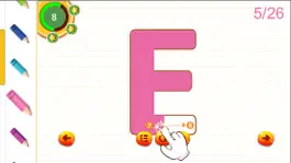 Game screenshot Santa ABC Tracing Alphabet Learning Toddler Kids apk